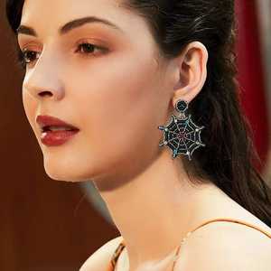 Pendientes Románticos en Forma de Corazón para Mujer, Pendientes de Diseño Abstracto, Joyería de Moda con Cristales, Diseño de Lujo - Product Image 5
