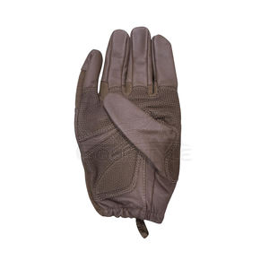 Gants tactiques marron en cuir de chèvre, résistants aux coupures en Kevlar DuPont, gants de travail robustes, de protection et de sécurité. - Product Image 3