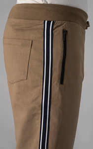 Shorts de plage tricotés tendance pour hommes, imprimé camouflage, taille élastique, décontractés, pour l'été, style numérique. - Product Image 3
