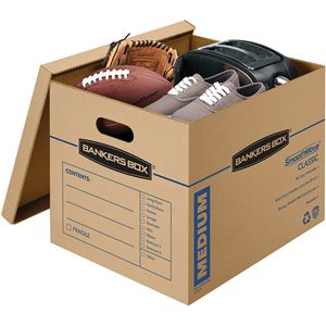 Medium Classic <b>Moving</b> <b>Boxes</b> 20-<b>Pack</b> Rigid Cardboard Shipping Cartons - Product Image 2