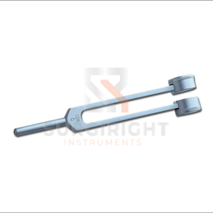 Diapasón de diagnóstico de aluminio de 512 Hz, instrumento médico profesional para evaluación auditiva y pruebas sensoriales de Blush Surgical - Product Image 3