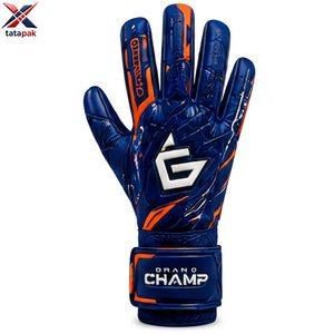 Gants de gardien de but en latex allemand haute adhérence, logo personnalisé, pour adultes unisexes, édition équipe, forte adhérence, usage officiel pour équipe. - Product Image 1