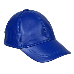 Mens Faux Leather <b>Cap</b> Adjustable Buckle Lightweight Casual <b>Baseball</b> Hat Soft Comfortable Daily Outdoor Wear Custom Design - Product Image 2