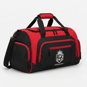 Bolsa de lona personalizada para equipo con tela premium, compartimentos grandes, logotipos personalizados, colores, asas resistentes y correas ajustables para el hombro. - Product Image 4