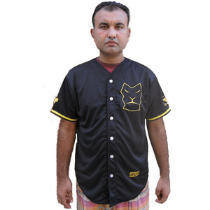 Maillot de baseball pour homme adulte, imprimé numérique, en tissu mesh polyester, antibactérien, séchage rapide, respirant, grande taille, anti-UV, entièrement imprimé à l'avant - Product Image 1