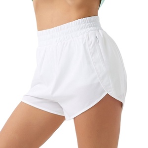 Short de course durable taille haute pour femmes Polyester élastique B2B Factory-Fournisseur - Product Image 1