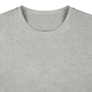 T-shirt personnalisé pour homme, coupe oversize, en polyester, manches courtes, logo imprimé sur le devant, anti-rétrécissement, tissu 220g – Grandes tailles, coupe ample - Product Image 4