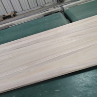 AA Grade Solid Paulownia Edge Glued Panel, Sanded Smooth, Stable No Deformation Timber Plank
