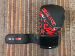 Guantes de boxeo personalizados hechos de PU y cuero genuino, guantes de boxeo profesionales para clubes de boxeo, guantes para combates de boxeo - Product Image 3