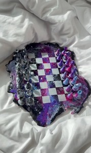 Classic Quality Belladec Handmade Artistic Resin <b>Chess</b> Board Luxury Game <b>Set</b> Built Storage Board Sports Entertainment <b>Chess</b> - Product Image 2