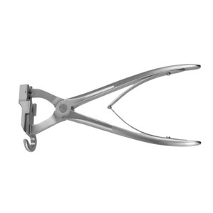 Ciseaux à côtes SAUERBRUCH, longueur totale 10 pouces (25,4 cm), instrument chirurgical thoracique ZETOMEDPRO - Product Image 5