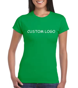 Camisetas de Mujer al por Mayor, Transpirables, de Secado Rápido, de Alta Calidad, de Algodón y Poliéster, para Verano, a Bajo Precio, Servicio OEM, Lisas y Teñidas - Product Image 6