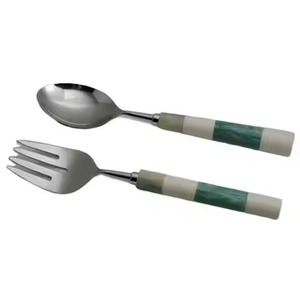 Luxury Dining Collection <b>Salad</b> Set Metal Serving <b>Tools</b> for Hotels and Catering - Product Image 1