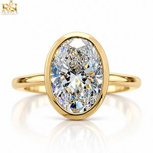 แหวนเพชรเม็ดเดี่ยวทรงรี 2 กะรัต เพชรเลี้ยงในห้องปฏิบัติการ ทอง 9K/14K/18K |   DEF สายรัดข้อมือแบบเต็มวง สีสันสดใส หรูหราแบบมินิมอล สำหรับทุกเพศ - Product Image 1