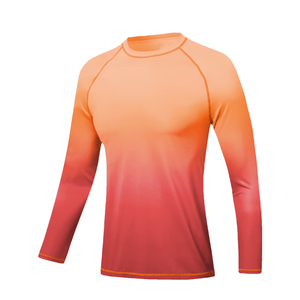 Short Sleeve Compression Rashguard Shirt Men Athletic Quick Dry Fitness Sports Apparel OEM - Product Image 6