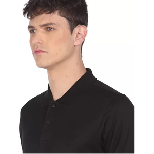 Nueva Camiseta Moderna de Golf Casual, Ecológica, Transpirable, con Logotipo Personalizado, para Hombre, Tejida en Algodón y Bambú, Tallas Grandes - Product Image 4