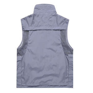 Chaleco Softshell sin Mangas para Hombre, Diseño Personalizado para Exteriores, con Cierre Completo, Cortavientos, para Deportes, Viajes y Senderismo, Estilo Único - Product Image 3