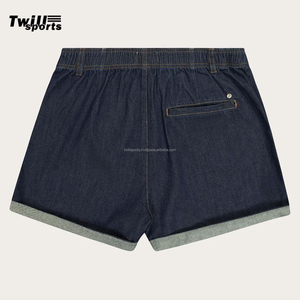 Shorts d'été pour femmes, de haute qualité, écologiques, à séchage rapide, en toile, coupe classique, taille haute, avec fermeture à boutons et poches - Product Image 4