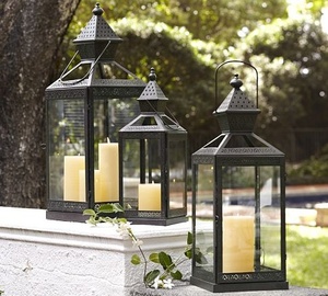 Farol Decorativo de Metal para Velas, Portavelas Colgante de Lujo, Elegante para Festivales, Bodas, Jardín, Patio, Decoración del Hogar - Product Image 5