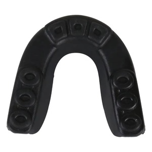 Protège-dents de boxe rose personnalisé 2 pièces pour adulte en EVA thermoformable, protection des dents pour MMA, Muay Thai, Karaté, Rugby et autres sports - Product Image 4