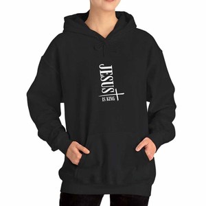 Sudadera Cristiana con la Bendición de Jesús para Hombre, Mujer y Jóvenes, Talla Grande, de Algodón y Felpa Francesa, al por Mayor - Product Image 3