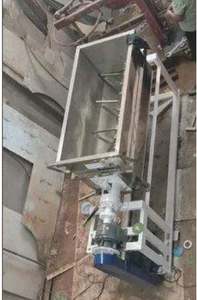 Mezcladora de Tambor de Acero Inoxidable LEW para Productos Químicos, Capacidad de 500L, Entrada Inferior, Motor de Inducción con Calefacción, 220V 1kW - Product Image 4