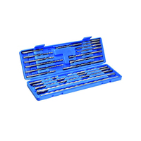 Ensemble d'outils de forets pour marteau perforateur rotatif SDS Plus dans une boîte à outils en plastique pour le béton de haute qualité
