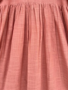 Robe longue en coton flammé pour femme, col Peter Pan, manches bouffantes, tenue de soirée décontractée, coupe ample, vêtement d'été, vêtements OEM sous marque privée - Product Image 3