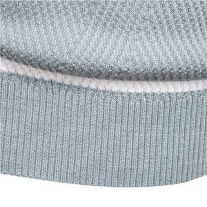 Wholesale 100% Cotton Knitted Men's Sweatshirts Men's Breathable <b>Thermal</b> Winter Crew Neck Pullover Long Sleeve Sweaters OEM - Product Image 5