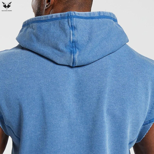 Último Estilo con Logotipo Personalizado, Mejor Proveedor, Precio al por Mayor, Buena Calidad, Producto de Moda Recién Llegado, Sudaderas sin Mangas para Hombre - Product Image 4