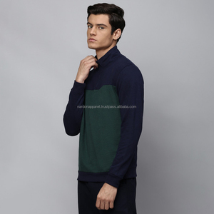 Wholesale Heavyweight No Drawstring Pullover sweatshirt Custom Digital Print logo French Terry Cotton Men sweatshirts for Men - Product Image 5