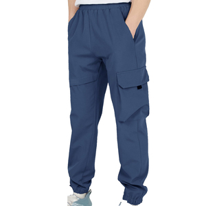 Pantalones Cargo Personalizados al por Mayor para Hombre, Pantalones Casuales de Estilo Urbano con Múltiples Bolsillos, Cintura Elástica, Fabricante de Marca Privada OEM ODM - Product Image 4