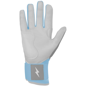 Hot Sale Professional Baseball/Softball Batting Gloves Custom Logo Design Cowhide Leather Ambidextrous <b>Hook</b> Loop Closure - Product Image 6