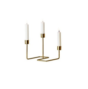 Portavelas de Hierro Premium, Forjado a Mano, Estilo Farol Decorativo de Metal, Adorno para Decoración de Interiores de Hogar Moderno - Product Image 4