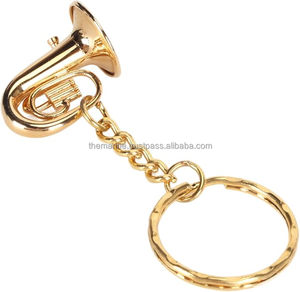 Porte-clés d'instrument de musique en laiton de concepteur fait à la main meilleure qualité - Product Image 1