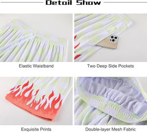 Shorts de travail décontractés pour hommes avec 6 poches, respirants, légers, taille haute, shorts cargo pour adultes - Product Image 6