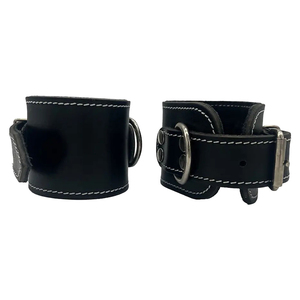 Custom Brand Logo Printed Cowhide Compression <b>Ankle</b> Straps Protection High Quality Gym Equipment for Cable Leather <b>Ankle</b> Strap - Product Image 1