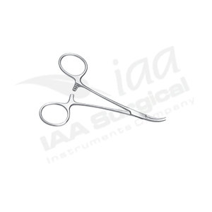 Pinces hémostatiques chirurgicales manuelles réutilisables en acier inoxydable avec système de verrouillage, outil médical pour usage hospitalier - Product Image 1