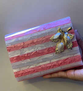 Pochette en résine de haute qualité personnalisable, sac de soirée parfait pour femme - Product Image 4