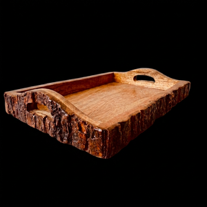 Bandeja de Servir de Madera Artesanal Art Deco, Decoración Premium para el Hogar, Acabado de Lujo, Venta al por Mayor para Ramadán, Exportación a India, Personalizable, Colgante - Product Image 6