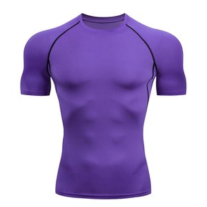 <b>Men's</b> for Long Sleeve <b>Compression</b> Jersey <b>Shirt</b> 320g Quick Dry Slim Fit Sporty O-Neck Knitted T-<b>Shirt</b> - Product Image 6