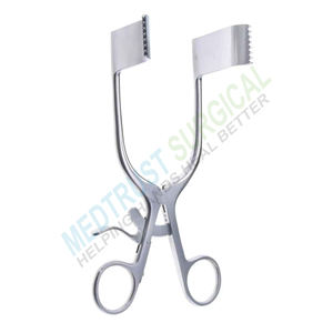 Rétracteur tissulaire chirurgical orthopédique manuel Gelpi à maintien automatique avec mécanisme de verrouillage à cliquet en acier inoxydable pour la chirurgie - Product Image 3