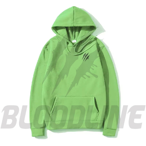 Sudadera con capucha negra para hombre con bolsillo frontal y diseño de sublimación, corte regular, estilo casual para otoño. - Product Image 3