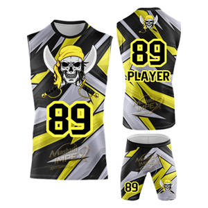 ชุดยูนิฟอร์มฟุตบอล 7 คน สำหรับผู้ใหญ่ แบบสั่งทำพิเศษ พิมพ์ลายแบบ Sublimation ออกแบบธงชาติของคุณเอง สีและขนาดตามสั่ง ไซส์พลัส ป้องกันแบคทีเรีย - Product Image 3