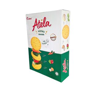 Galletas crujientes finas con sabor a vegetales LIBRA ATELA, 342g, comida vietnamita en caja, 4 galletas/bolsa, sabor dulce y salado, FMCG, 12 meses - Product Image 3