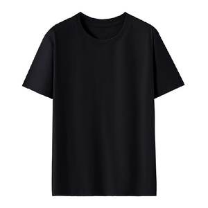 Camiseta Básica de Manga Corta, Unisex, 50% Algodón Orgánico, 220 Gramos, Corte Regular, Color Sólido, Precio de Fábrica OEM China Bangladesh - Product Image 3