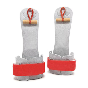 Poignées de gymnastique réglables en cuir robustes – Soutien de poignet pour l'entraînement et l'exercice, protection renforcée pour la musculation - Product Image 1