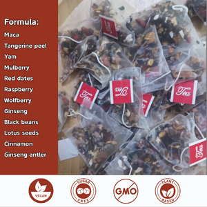 प्राकृतिक एक्स पावर मैका रूट गिन्सेंग चाय पुरुषों के लिए पुरुषों के लिए चाय में सुधार करता है - Product Image 2