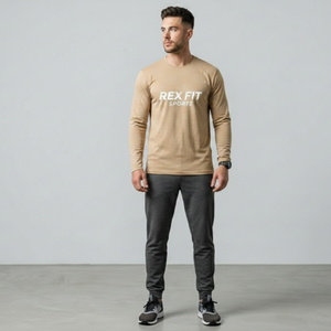 Camiseta extragrande para hombre, personalizada, talla grande, 100% algodón, antiarrugas, manga larga, camiseta para hombre, camisetas personalizadas para hombre. - Product Image 3