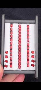 Magnifique pierre précieuse de grenat naturel taille calibrée, pierres de grenat taillées de qualité supérieure, toutes formes pour la fabrication de bijoux en gros - Product Image 5